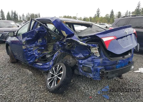 2017 Toyota Corolla Se из США, поврежденный, VIN 2T1BURHEXHC836482